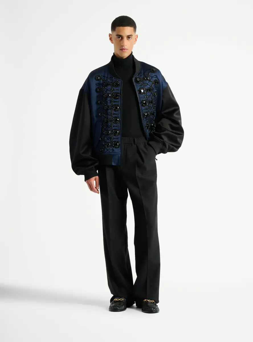 Balmain PB turtleneck jumper in cotton and silk | Thumbnail 2 Balmain PB turtleneck jumper in cotton and silk | Thumbnail 2