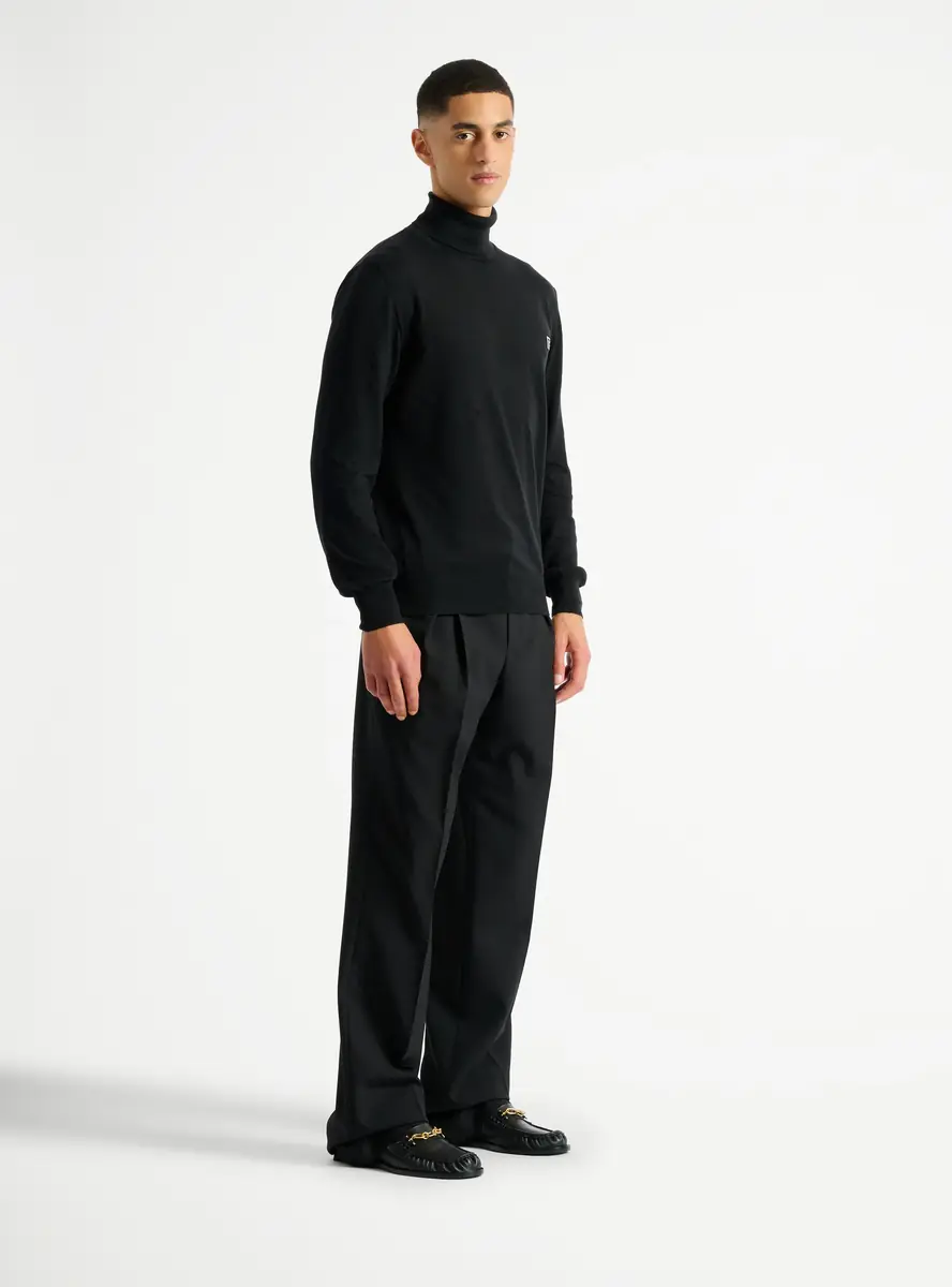 Balmain PB turtleneck jumper in cotton and silk | Thumbnail 3 Balmain PB turtleneck jumper in cotton and silk | Thumbnail 3