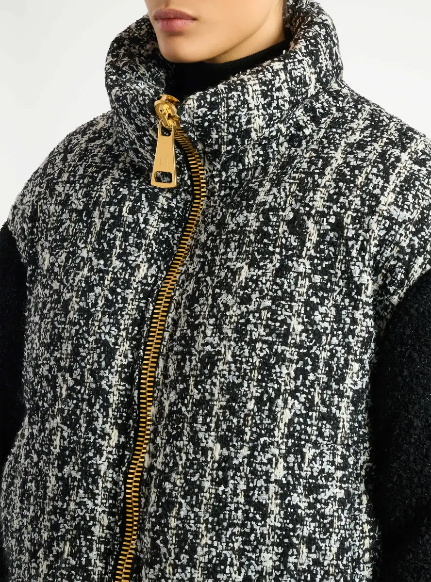 Balmain Padded two-tone tweed jacket | Thumbnail 4 Balmain Padded two-tone tweed jacket | Thumbnail 4