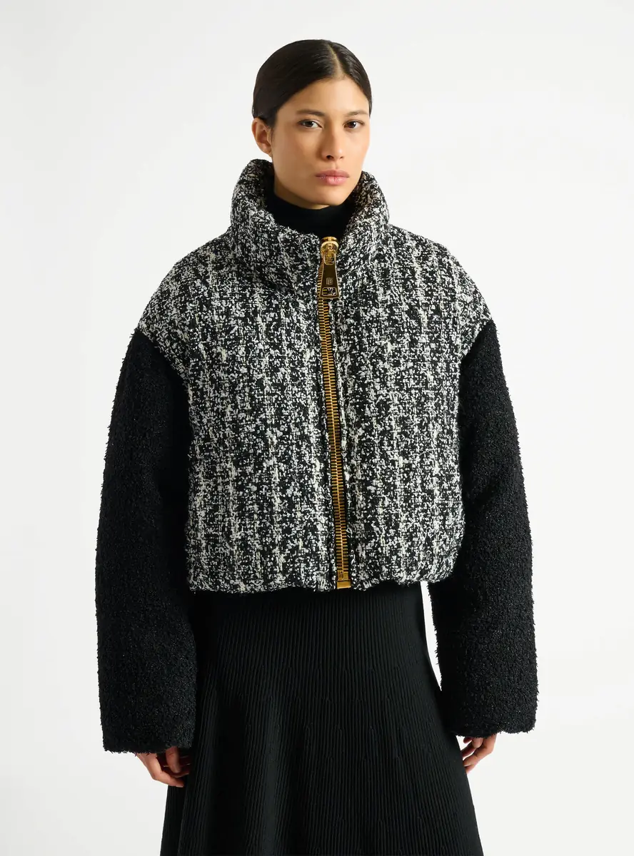 Balmain Padded two-tone tweed jacket | Thumbnail 5 Balmain Padded two-tone tweed jacket | Thumbnail 5