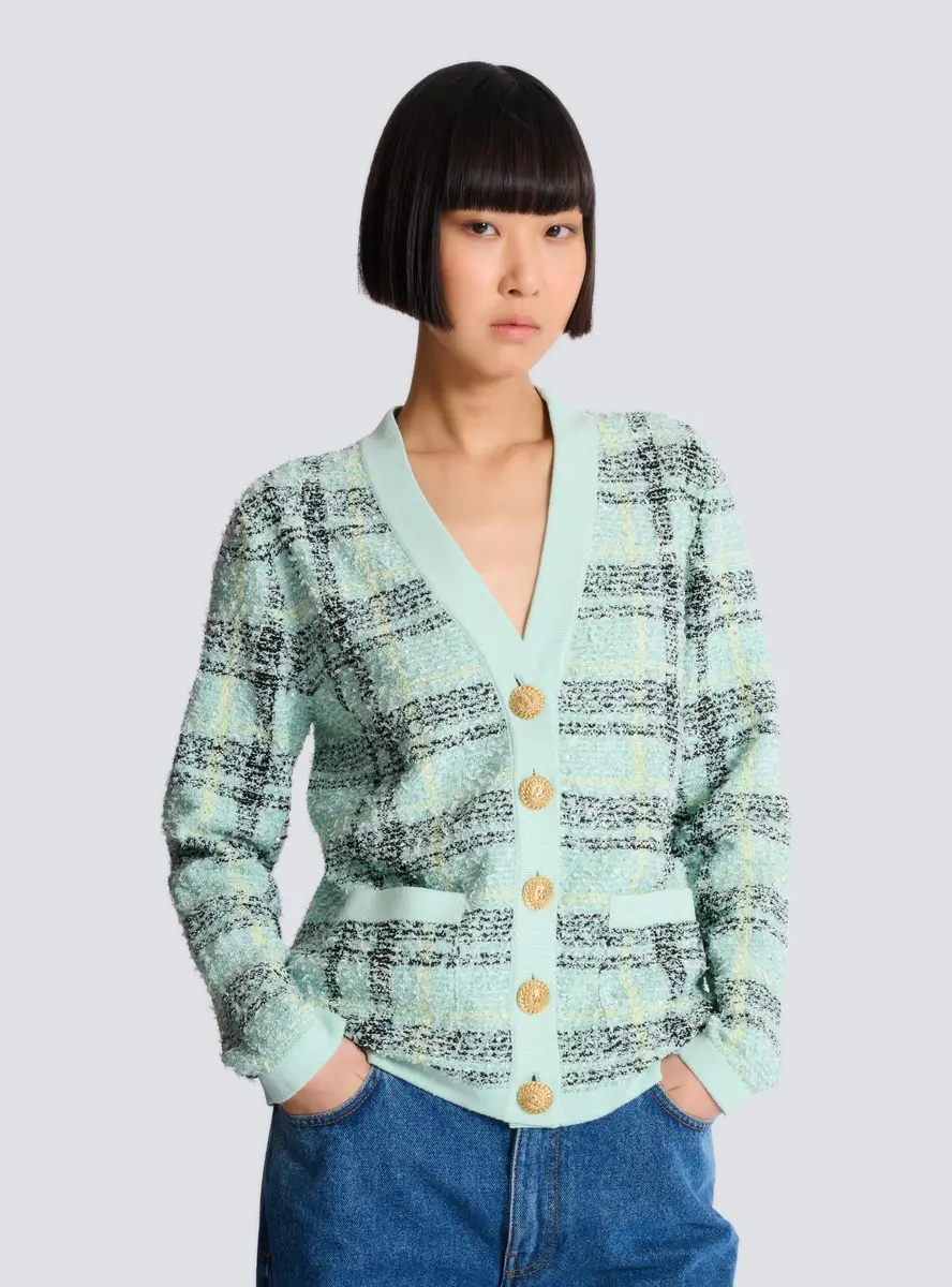 Balmain Loose glitter tweed cardigan | Thumbnail 5 Balmain Loose glitter tweed cardigan | Thumbnail 5
