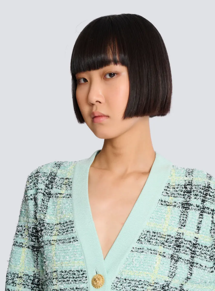 Balmain Loose glitter tweed cardigan | Thumbnail 6 Balmain Loose glitter tweed cardigan | Thumbnail 6