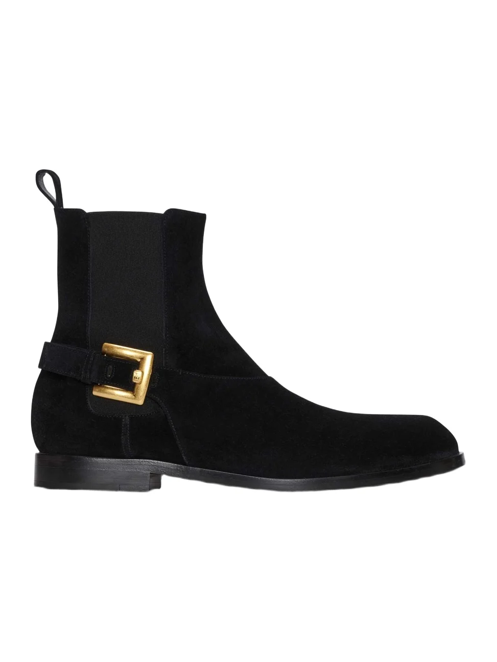 Balmain Anthem Chelsea boots in suede leather