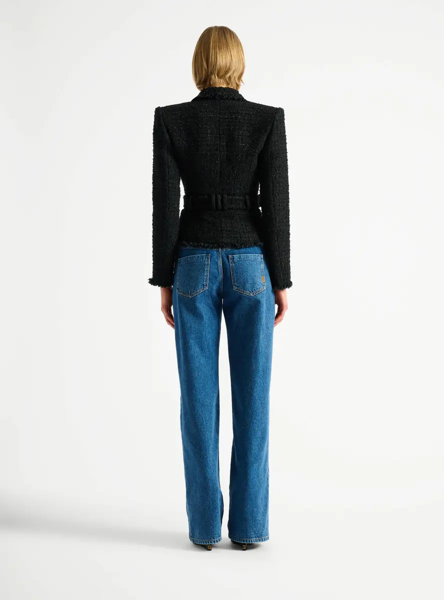 Balmain Belted tweed jacket | Thumbnail 3 Balmain Belted tweed jacket | Thumbnail 3
