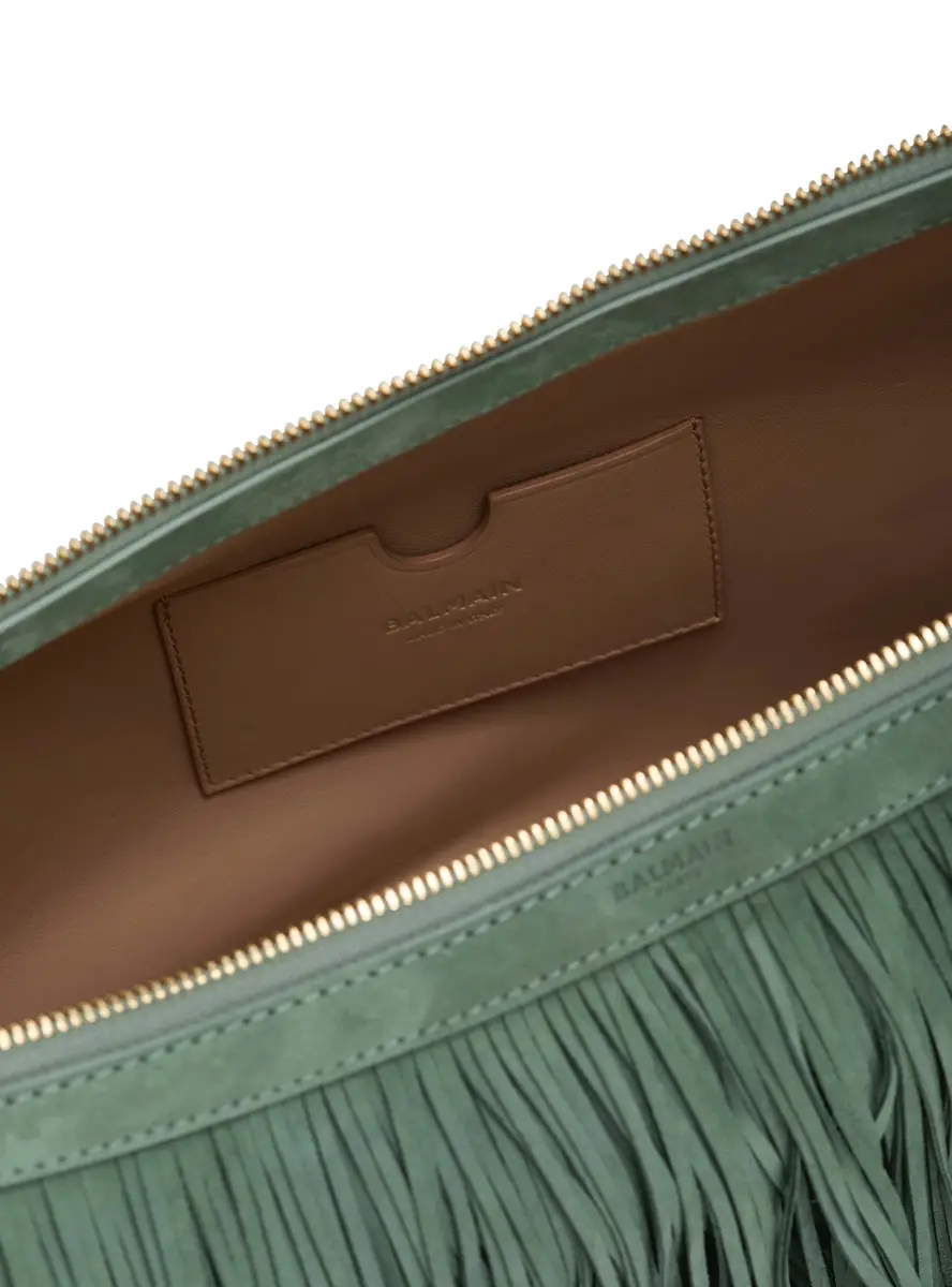 Balmain Ébène Hobo Large fringed suede bag | Thumbnail 7 Balmain Ébène Hobo Large fringed suede bag | Thumbnail 7