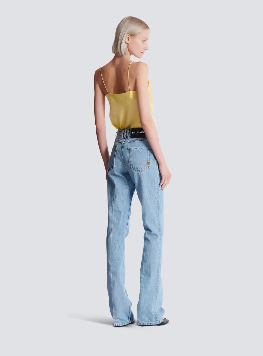 Balmain Denim high-waisted jeans | Thumbnail 4 Balmain Denim high-waisted jeans | Thumbnail 4