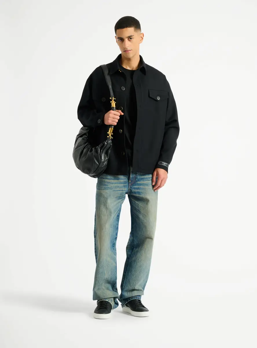 Balmain Wool twill overshirt | Thumbnail 2 Balmain Wool twill overshirt | Thumbnail 2