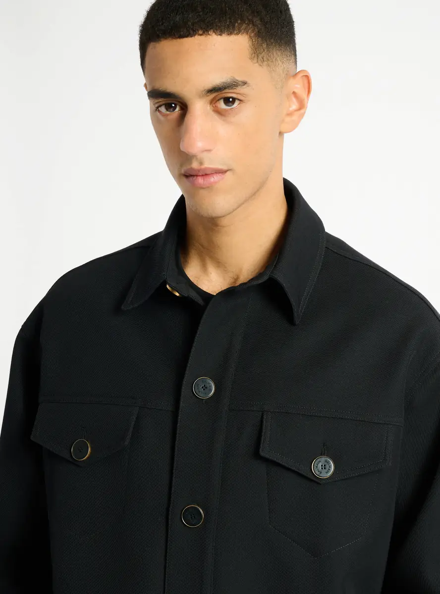 Balmain Wool twill overshirt | Thumbnail 5 Balmain Wool twill overshirt | Thumbnail 5