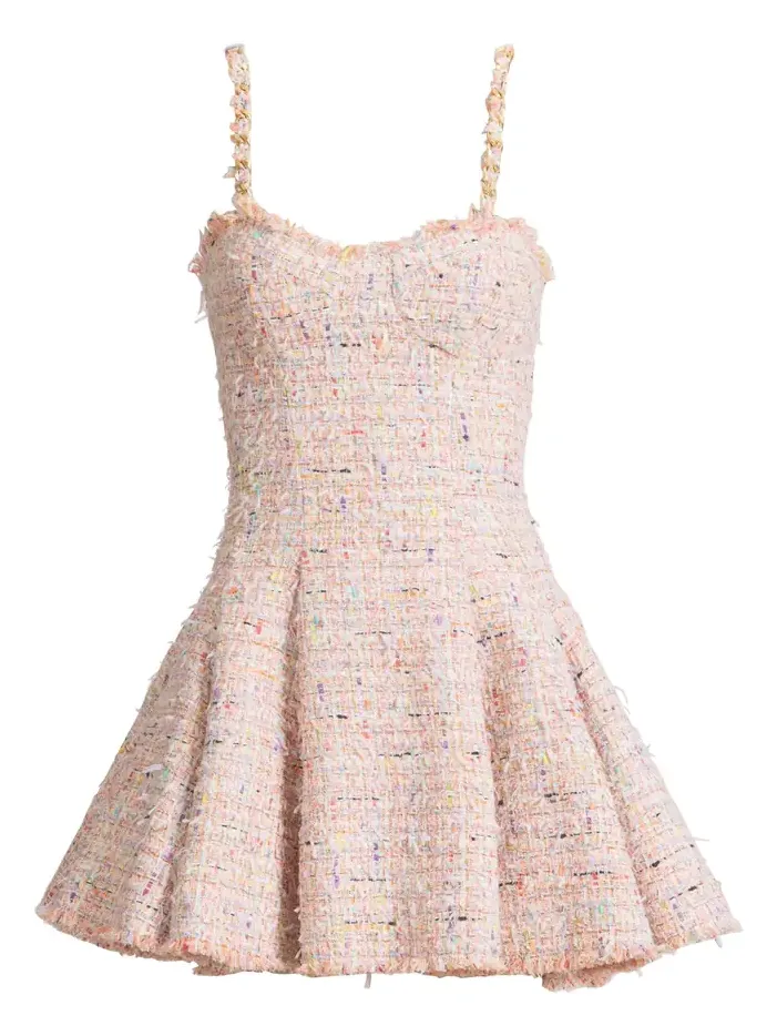 Flared tweed dress Flared tweed dress