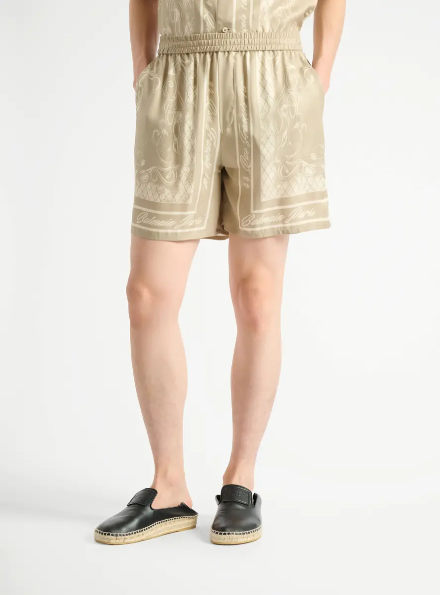 Balmain Printed Foulard pyjama shorts | Thumbnail 5 Balmain Printed Foulard pyjama shorts | Thumbnail 5