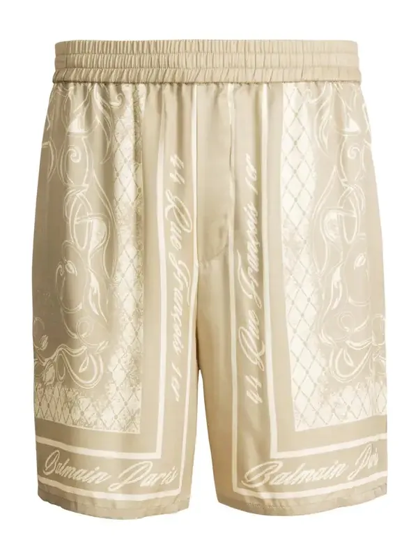 Printed Foulard pyjama shorts Printed Foulard pyjama shorts