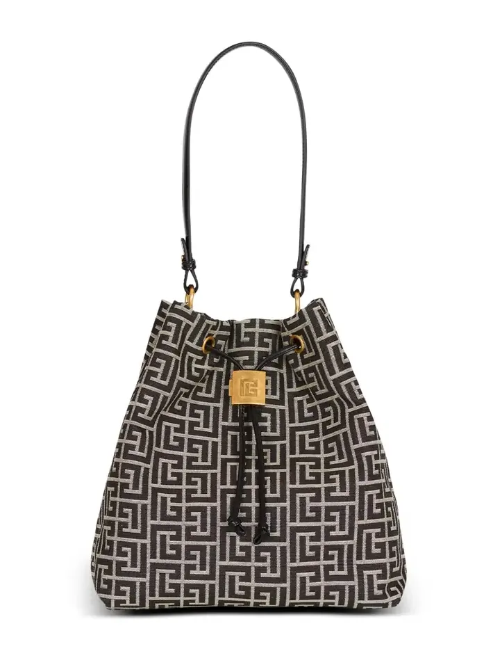 Pulse monogram jacquard backpack Pulse monogram jacquard backpack
