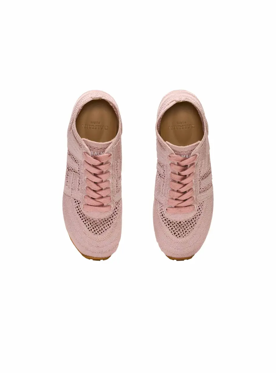 Balmain Racer 45 macramé sneakers | Thumbnail 7