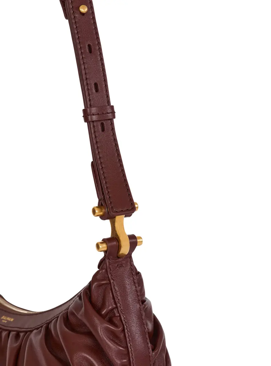Balmain Ébène Hobo bag in calfskin leather | Thumbnail 6 Balmain Ébène Hobo bag in calfskin leather | Thumbnail 6