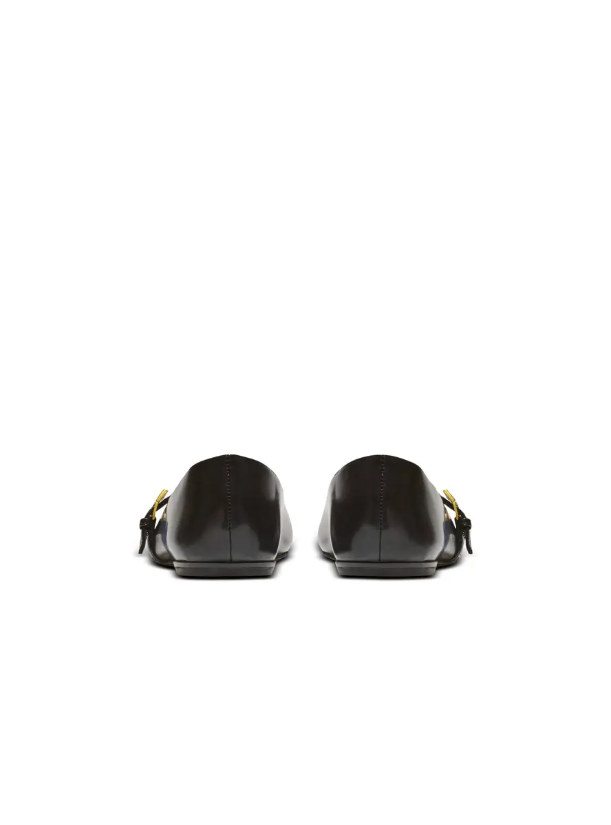 Balmain Shiny lambskin Sync ballet flats | Thumbnail 4