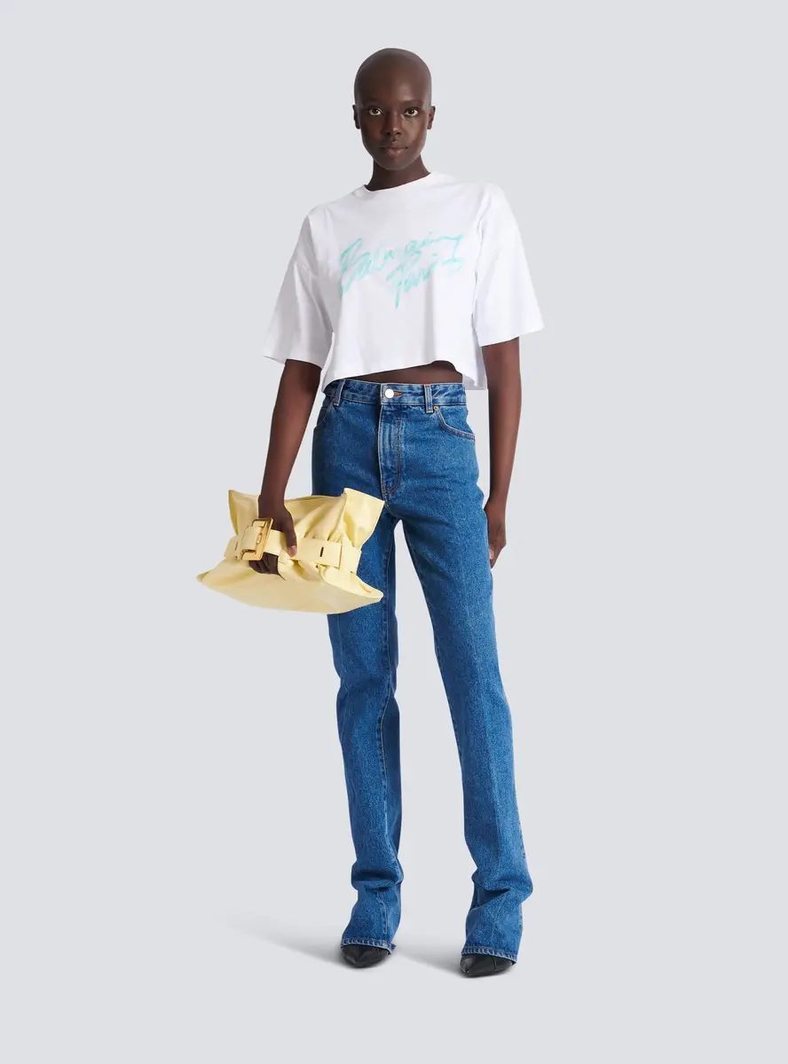 Balmain Straight-leg denim jeans | Thumbnail 2 Balmain Straight-leg denim jeans | Thumbnail 2
