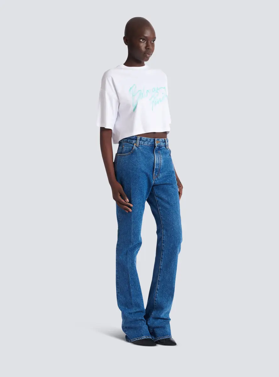 Balmain Straight-leg denim jeans | Thumbnail 3 Balmain Straight-leg denim jeans | Thumbnail 3