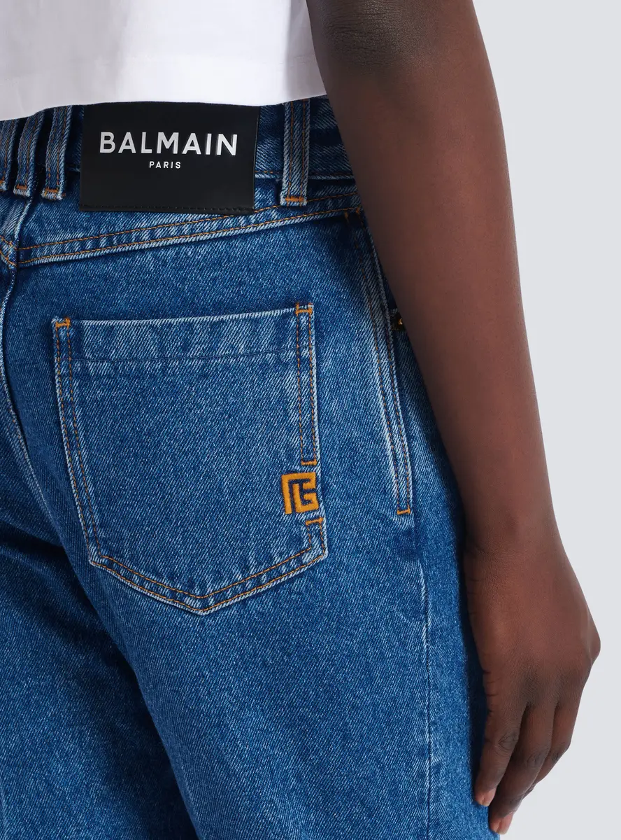 Balmain Straight-leg denim jeans | Thumbnail 6 Balmain Straight-leg denim jeans | Thumbnail 6