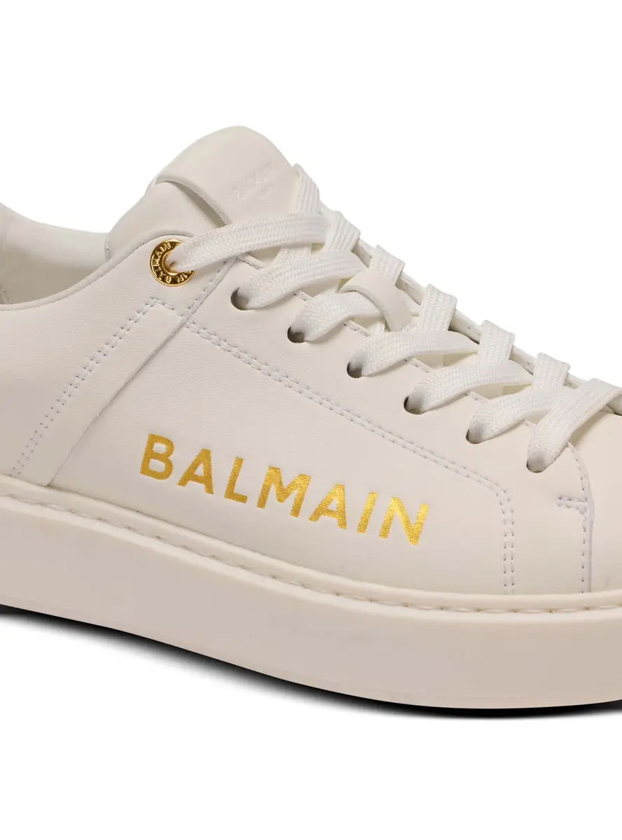 Balmain B-Court printed calfskin sneakers | Thumbnail 7