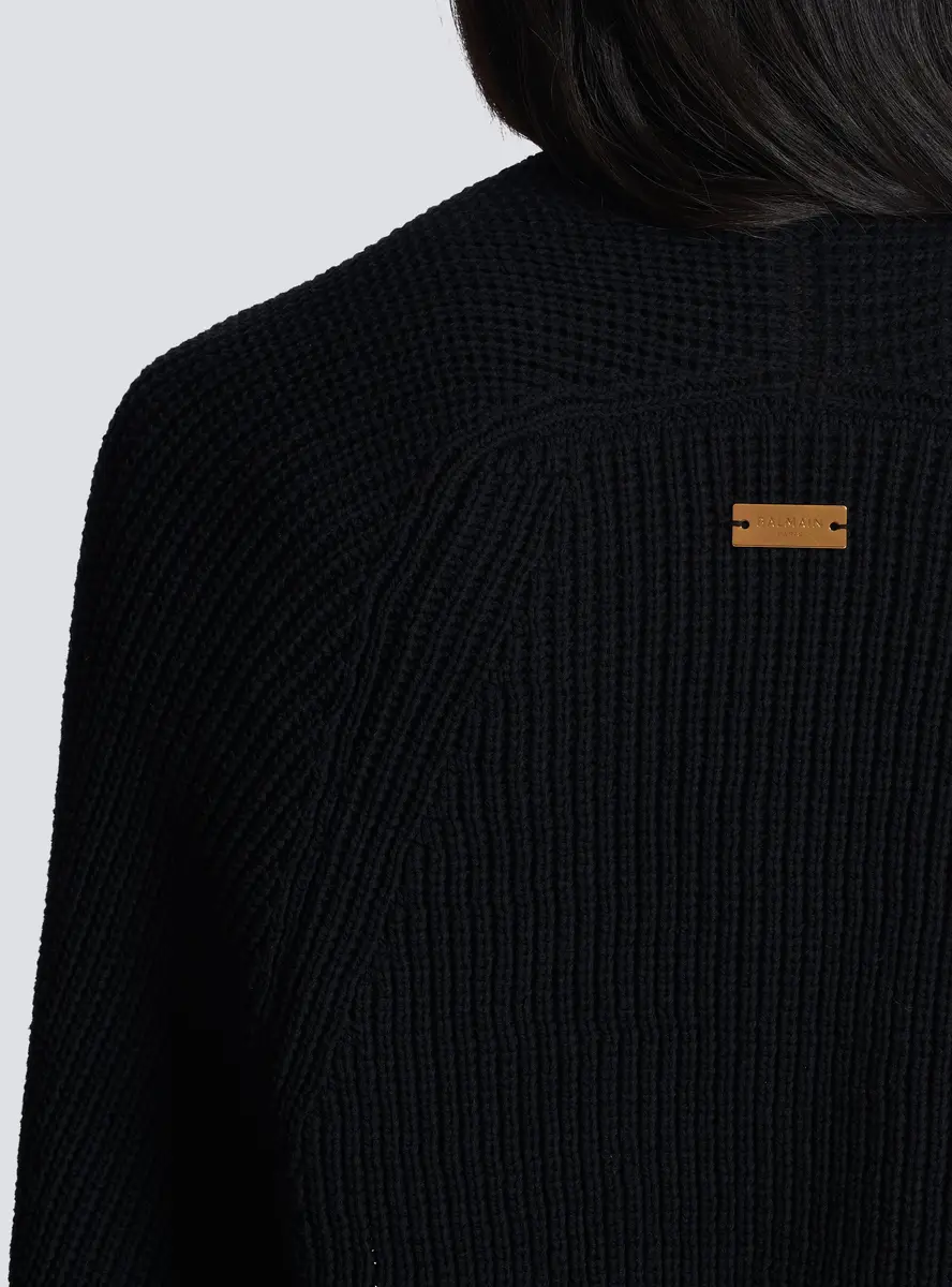 Balmain Ribbed knit bolero cardigan | Thumbnail 6 Balmain Ribbed knit bolero cardigan | Thumbnail 6