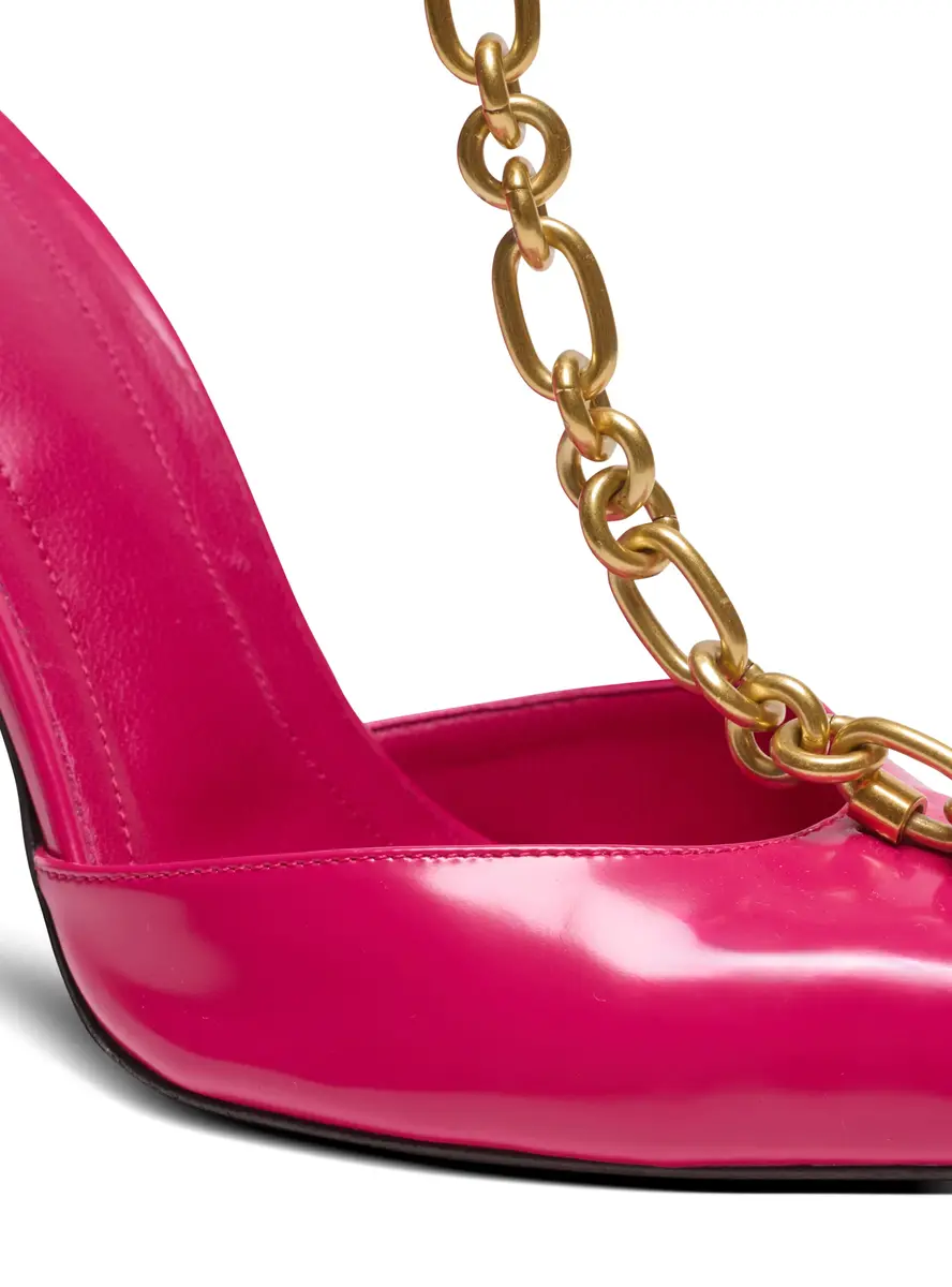 Balmain Sync shiny lambskin stilettos | Thumbnail 4