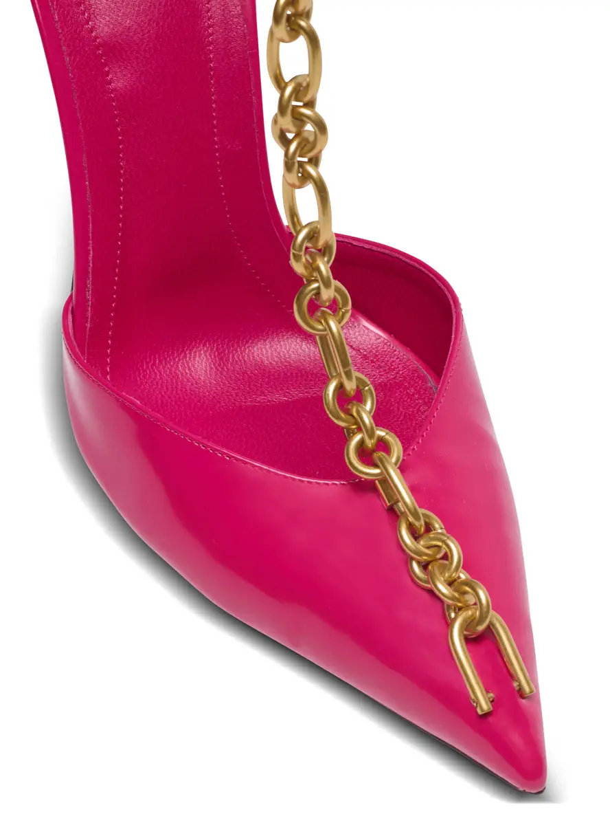 Balmain Sync shiny lambskin stilettos | Thumbnail 5
