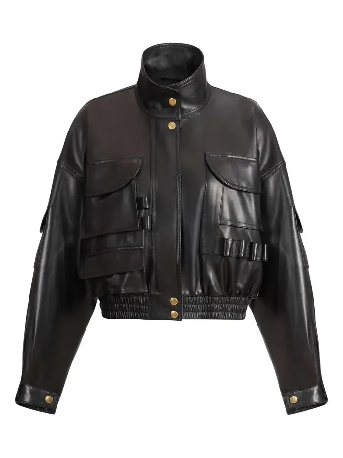Lambskin bomber jacket Lambskin bomber jacket