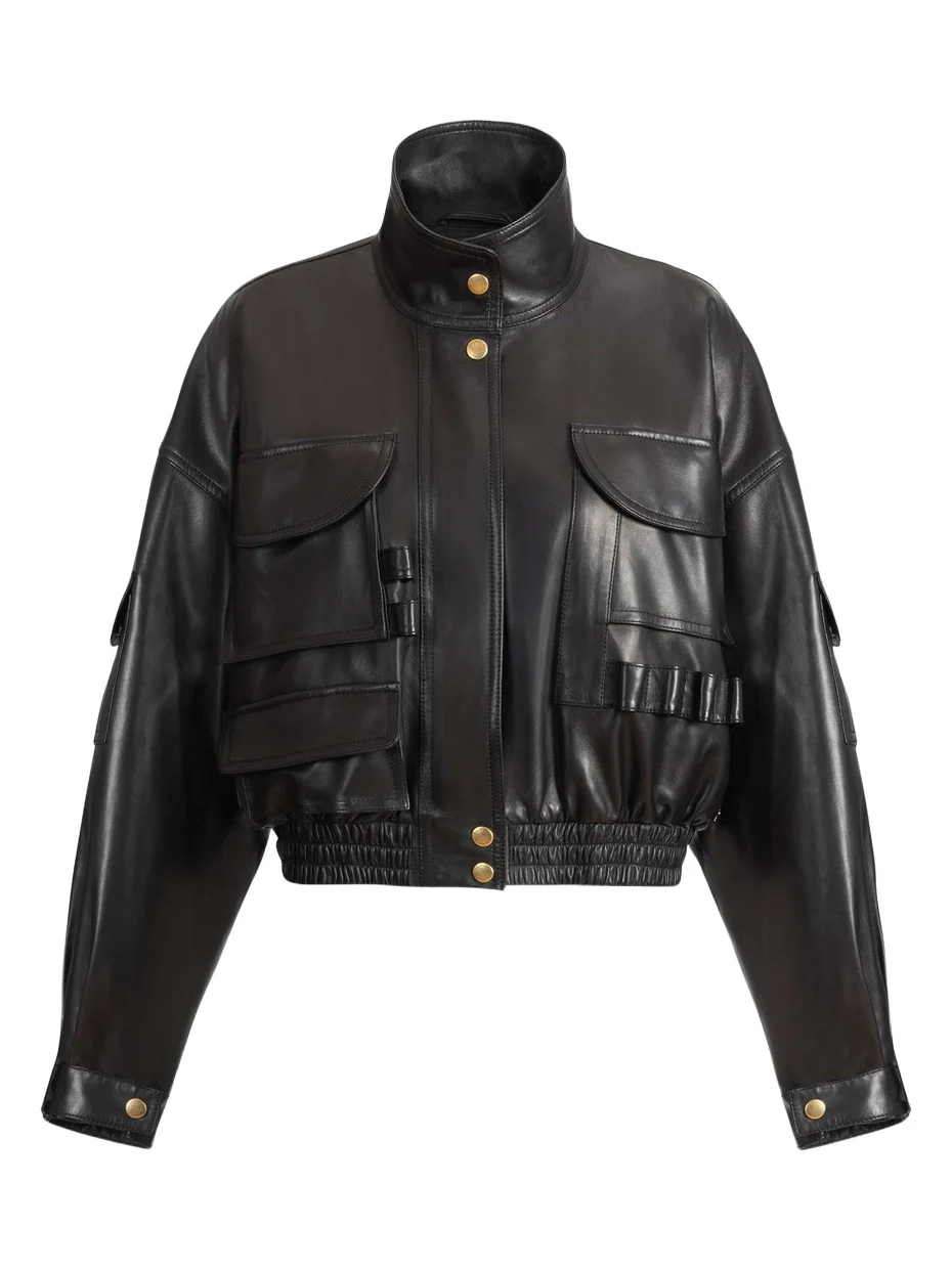 Lambskin bomber jacket Lambskin bomber jacket