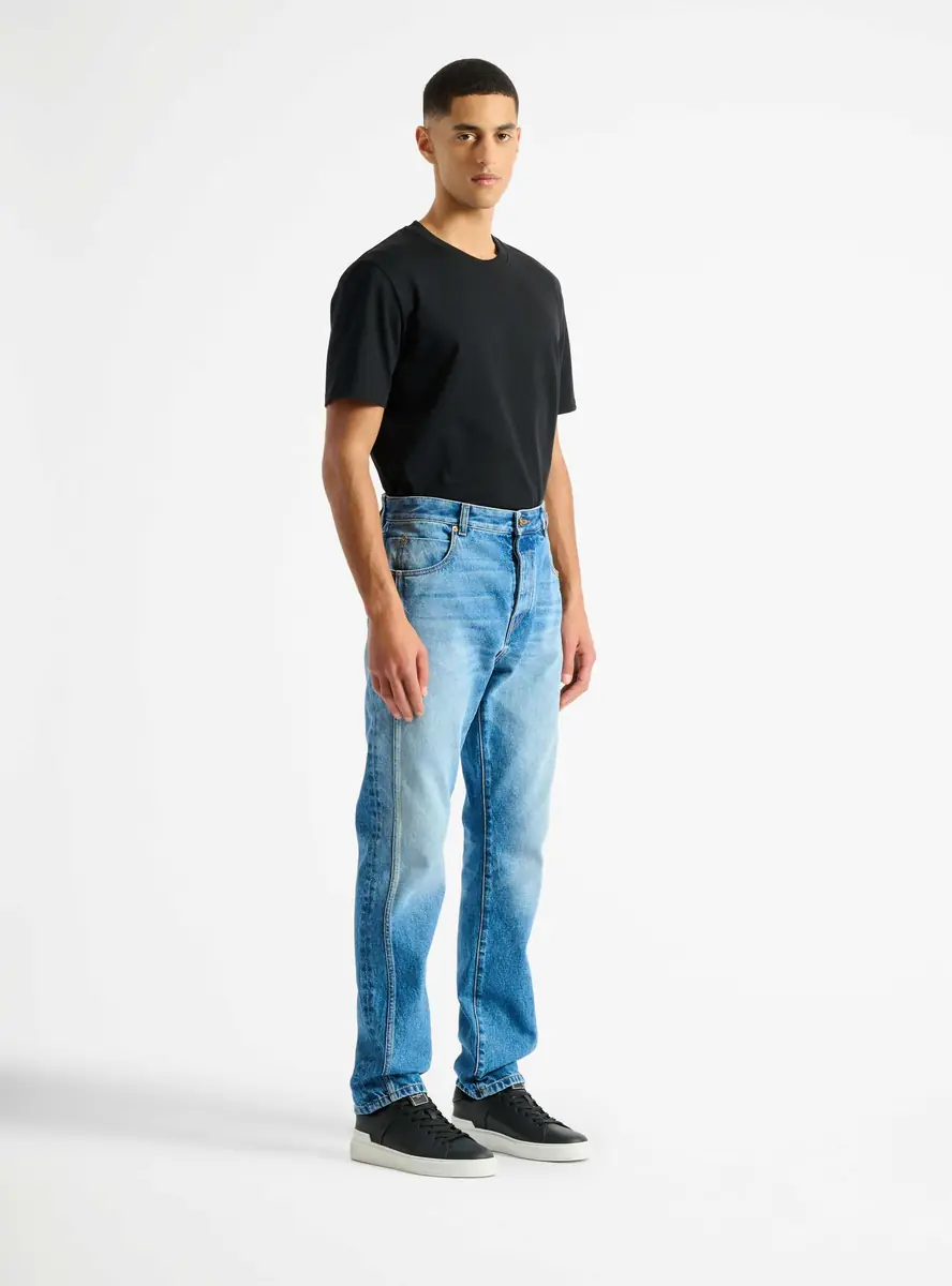 Balmain Straight-leg Blue denim jeans | Thumbnail 3 Balmain Straight-leg Blue denim jeans | Thumbnail 3