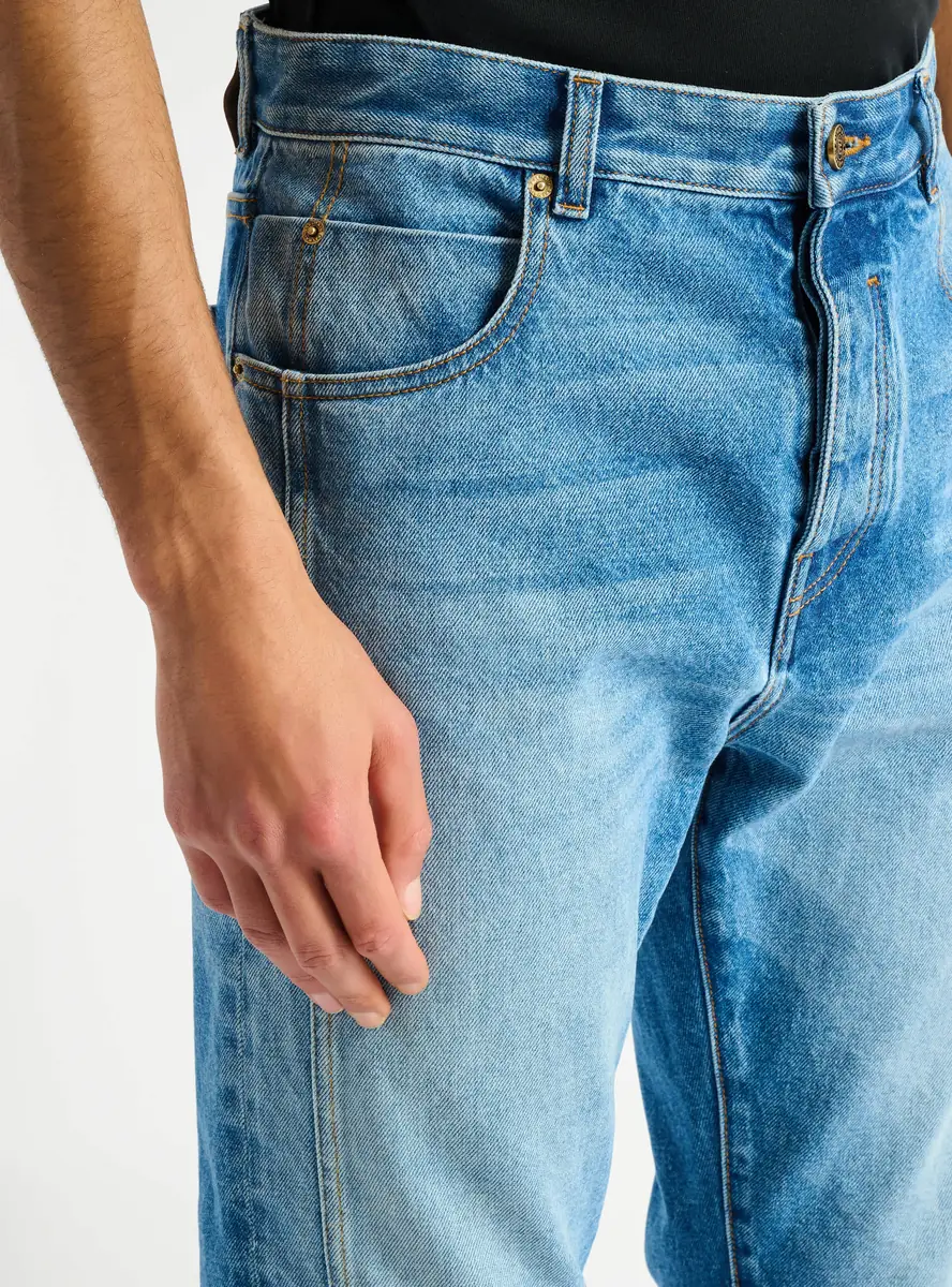 Balmain Straight-leg Blue denim jeans | Thumbnail 7 Balmain Straight-leg Blue denim jeans | Thumbnail 7