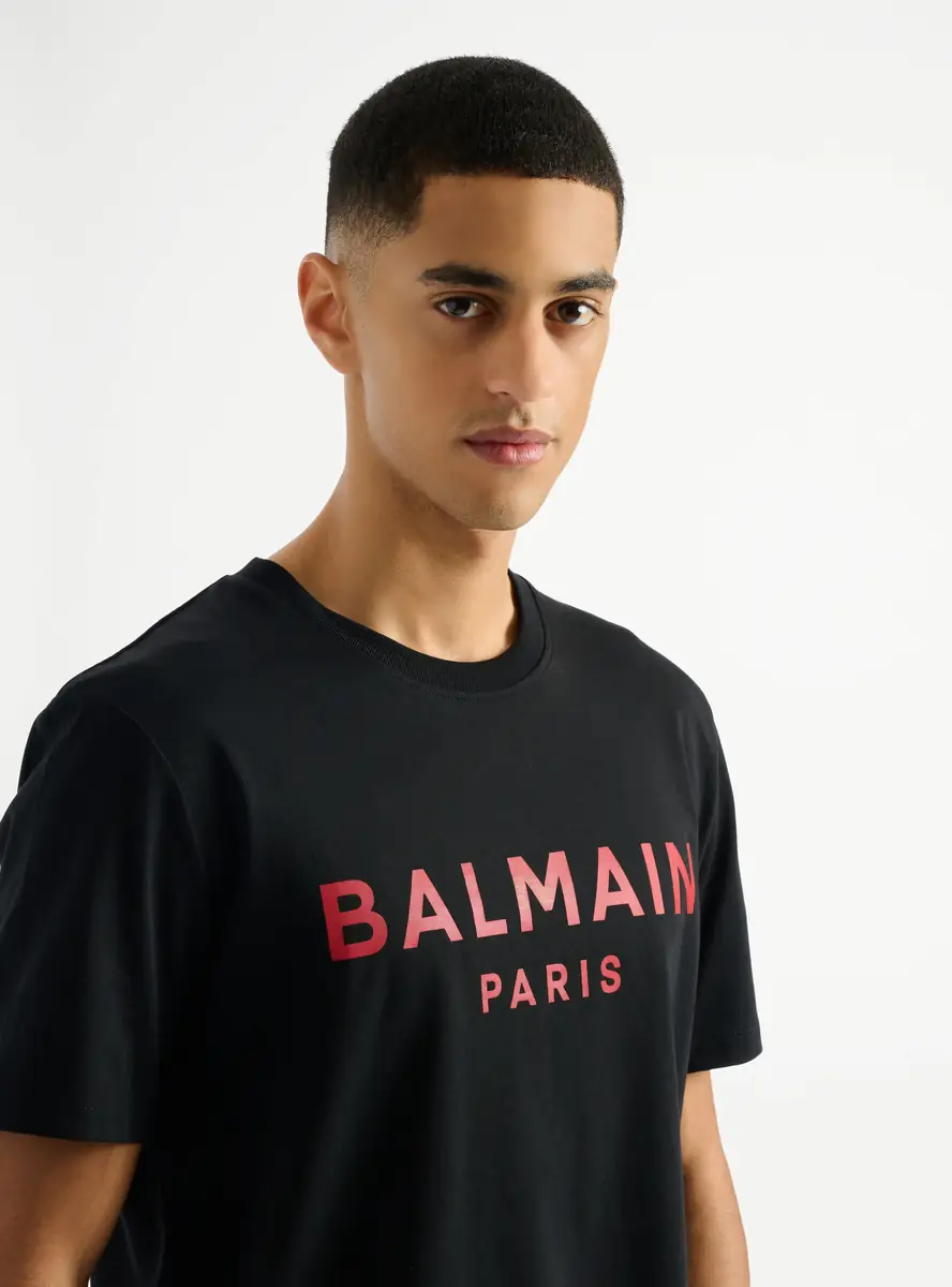 Balmain Printed Paris T-shirt | Thumbnail 4 Balmain Printed Paris T-shirt | Thumbnail 4