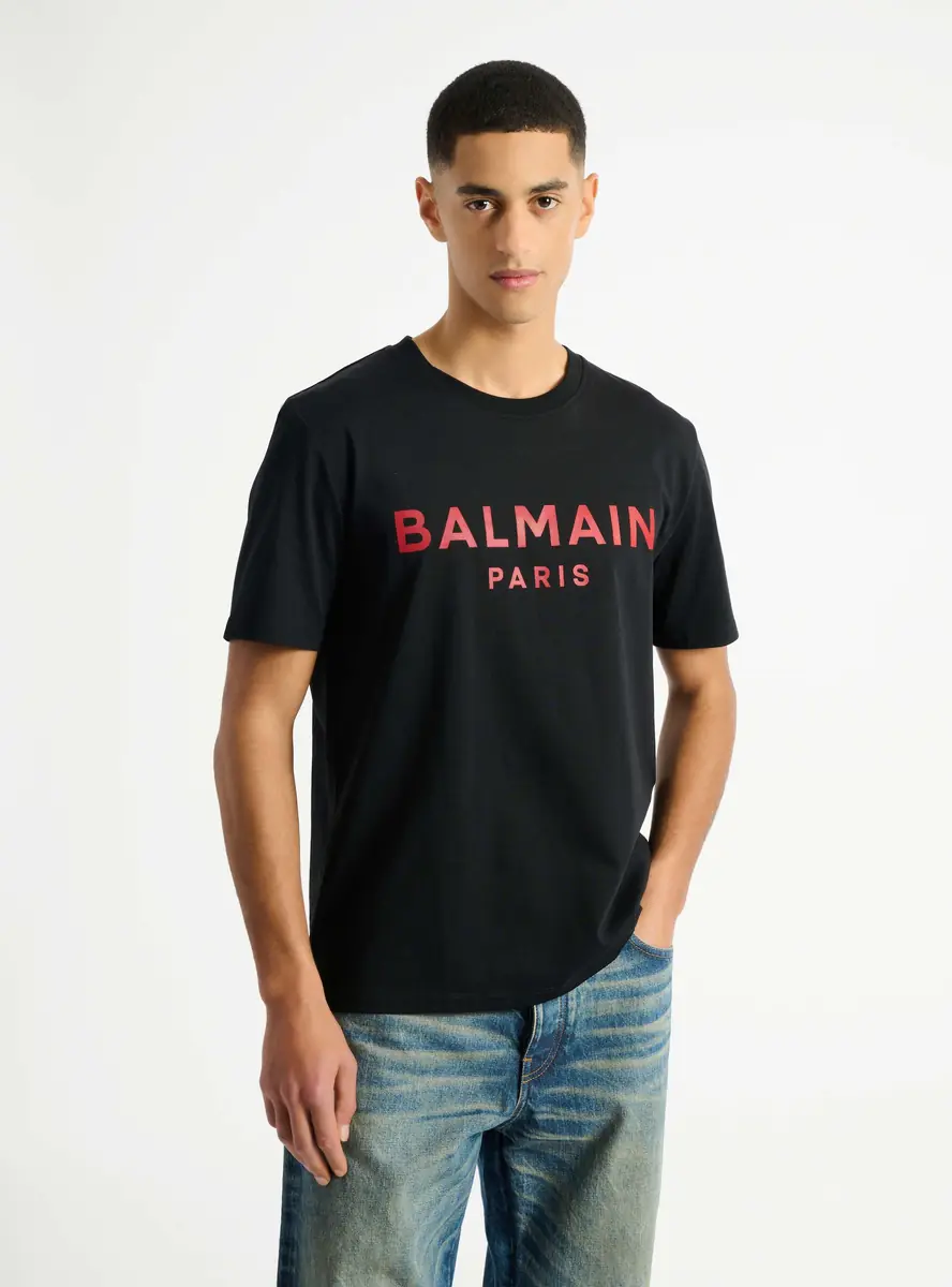 Balmain Printed Paris T-shirt | Thumbnail 5 Balmain Printed Paris T-shirt | Thumbnail 5