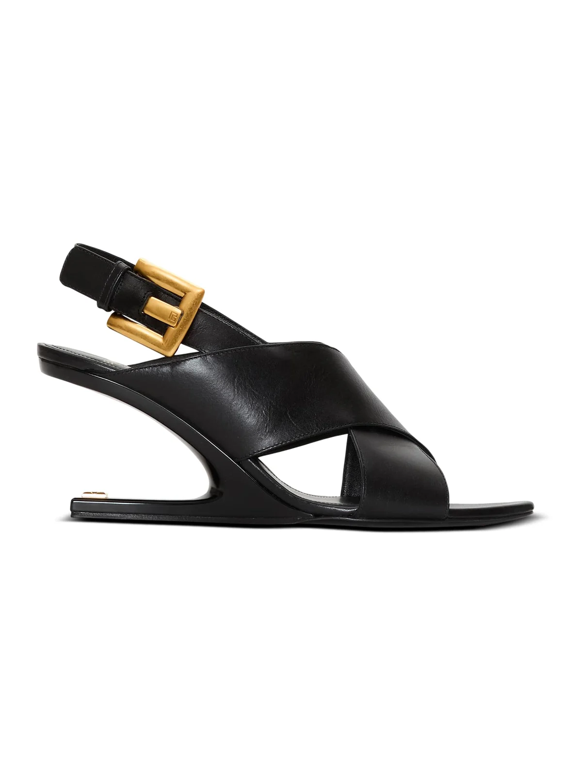 Anthem No Wedge smooth leather sandals