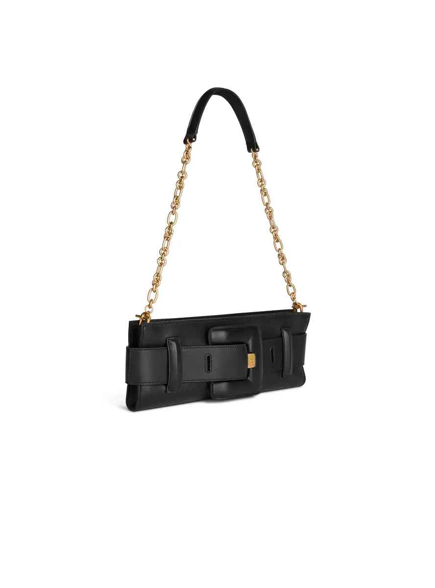 Balmain Anthem smooth leather clutch | Thumbnail 3 Balmain Anthem smooth leather clutch | Thumbnail 3