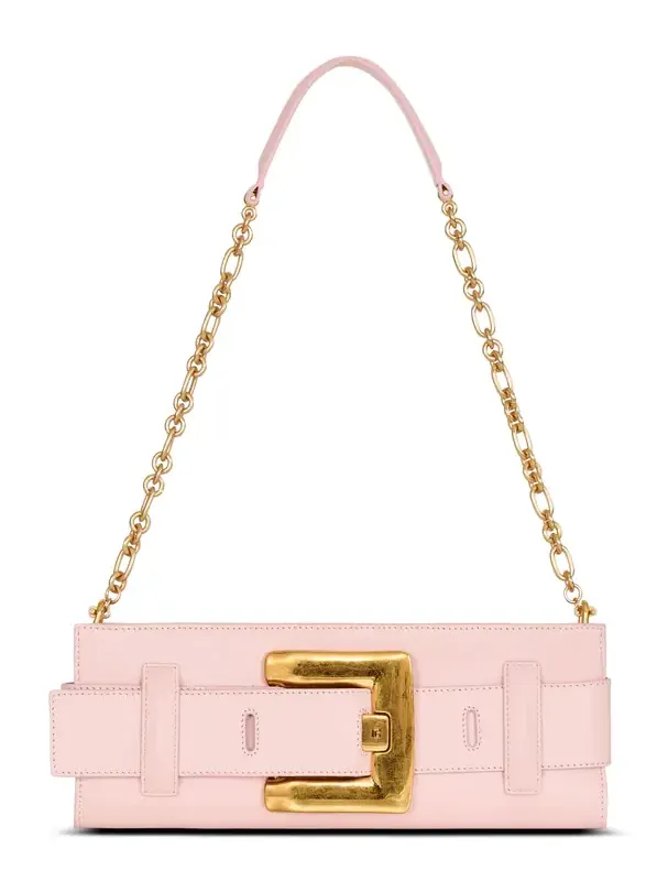 Anthem smooth leather clutch