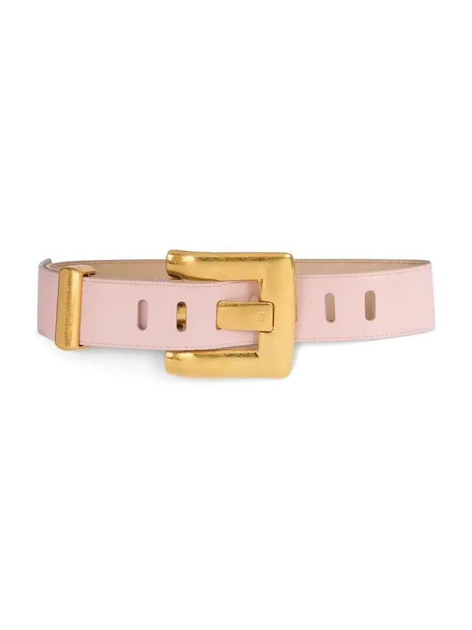Anthem smooth leather belt