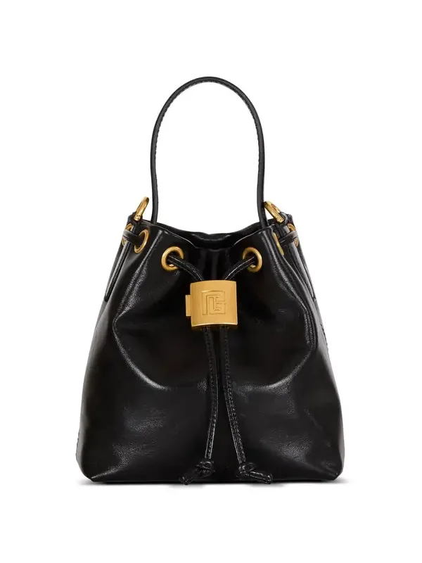 Pulse Bucket bag in smooth leather