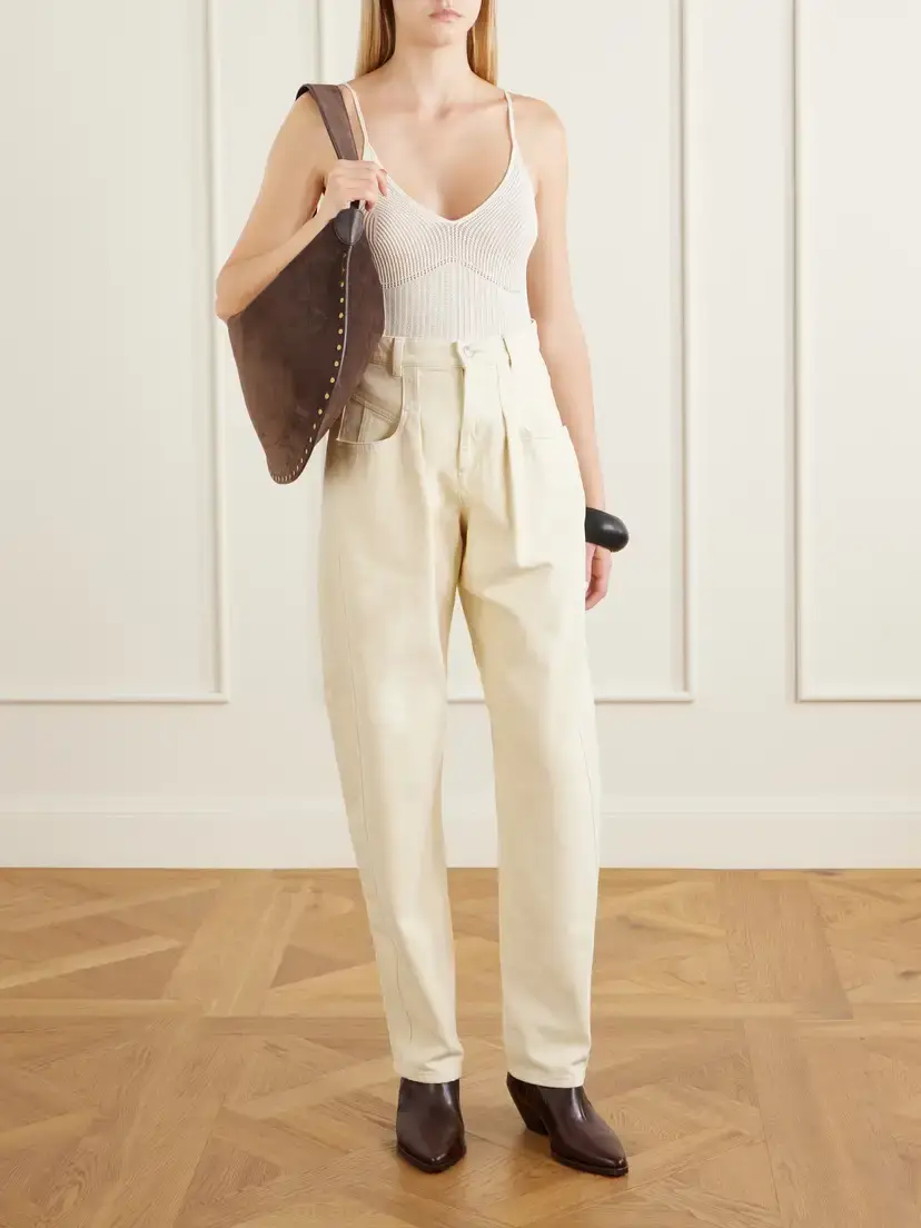 Isabel Marant Oskan Studded Suede Tote | Thumbnail 3