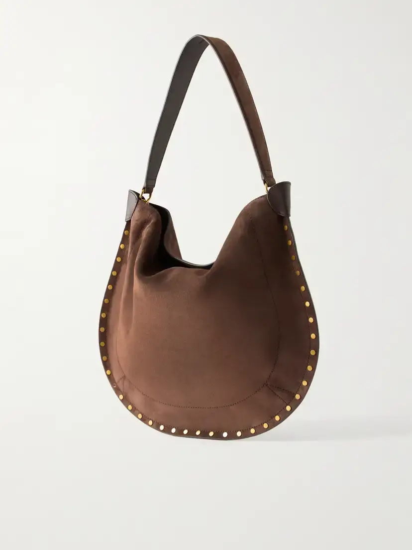 Isabel Marant Oskan Studded Suede Tote | Thumbnail 4