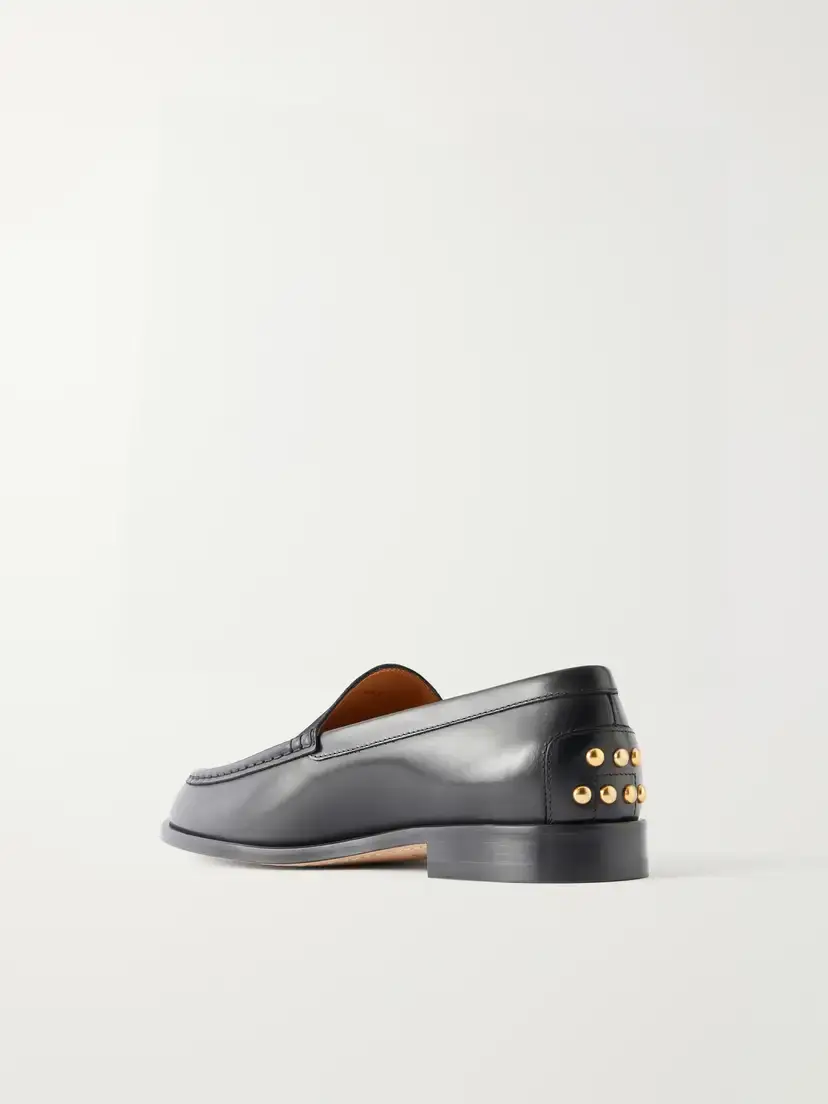 Tod's Logo-debossed Studded Leather Loafers | Thumbnail 3