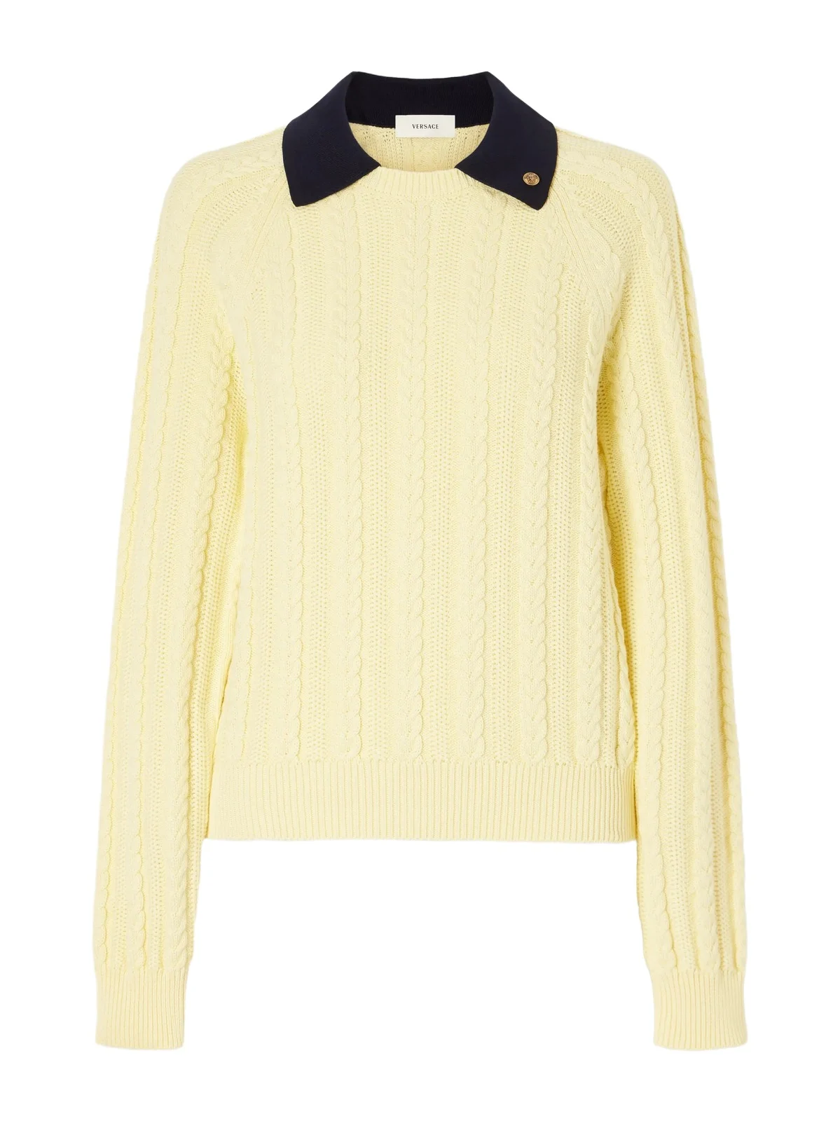 Cable-knit Cotton Sweater