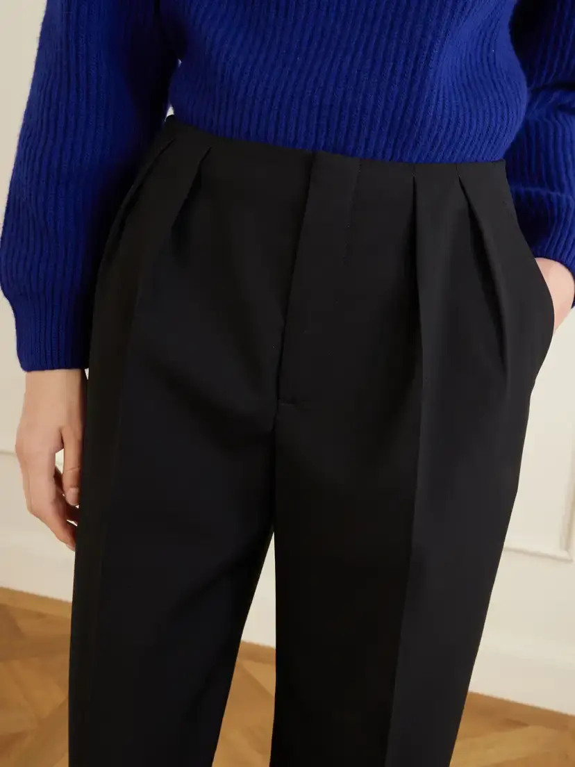 Jil Sander Pleated Wool Straight-leg Pants | Thumbnail 5 Jil Sander Pleated Wool Straight-leg Pants | Thumbnail 5