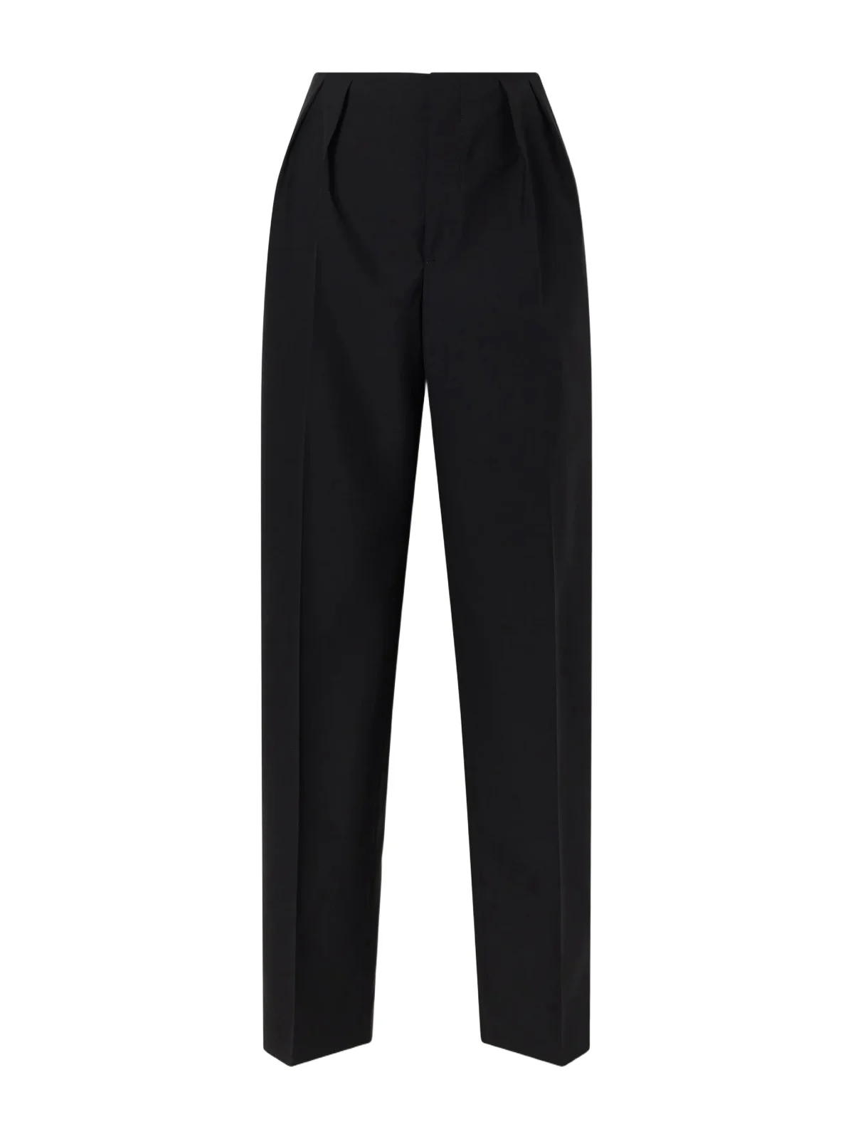 Pleated Wool Straight-leg Pants Pleated Wool Straight-leg Pants