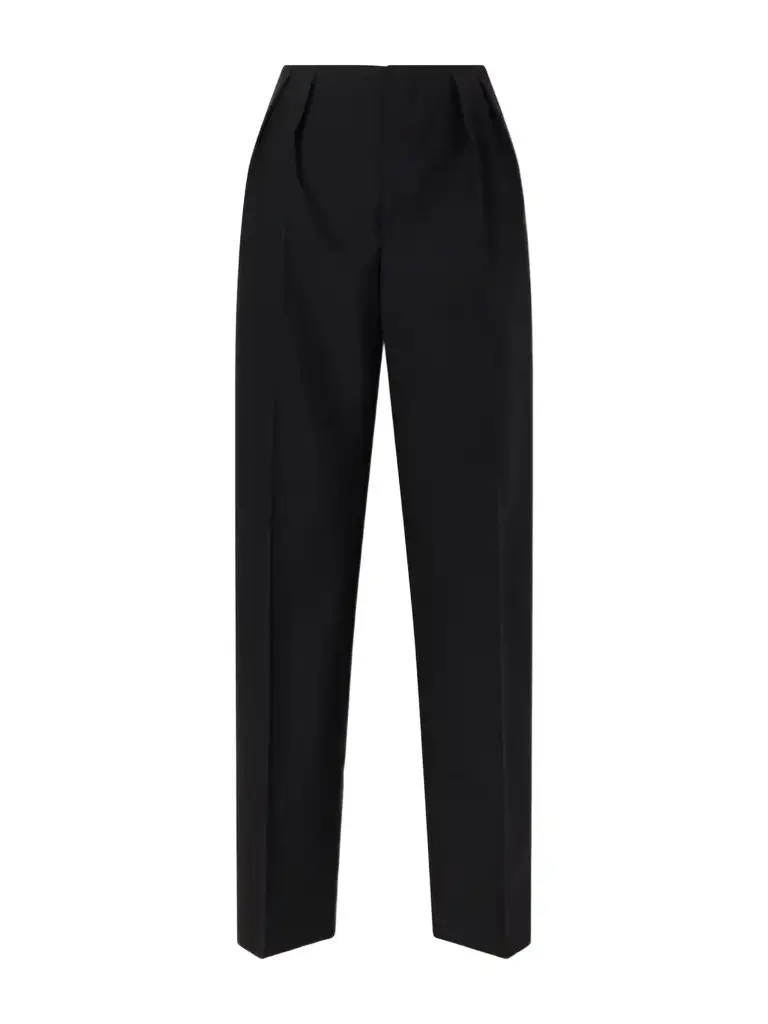 Jil Sander Pleated Wool Straight-leg Pants | Image 1 Jil Sander Pleated Wool Straight-leg Pants | Image 1