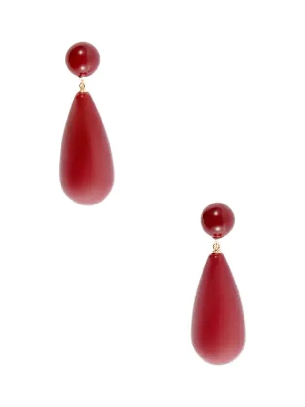 The Lola Mookaite And Sterling Silver Earrings The Lola Mookaite And Sterling Silver Earrings