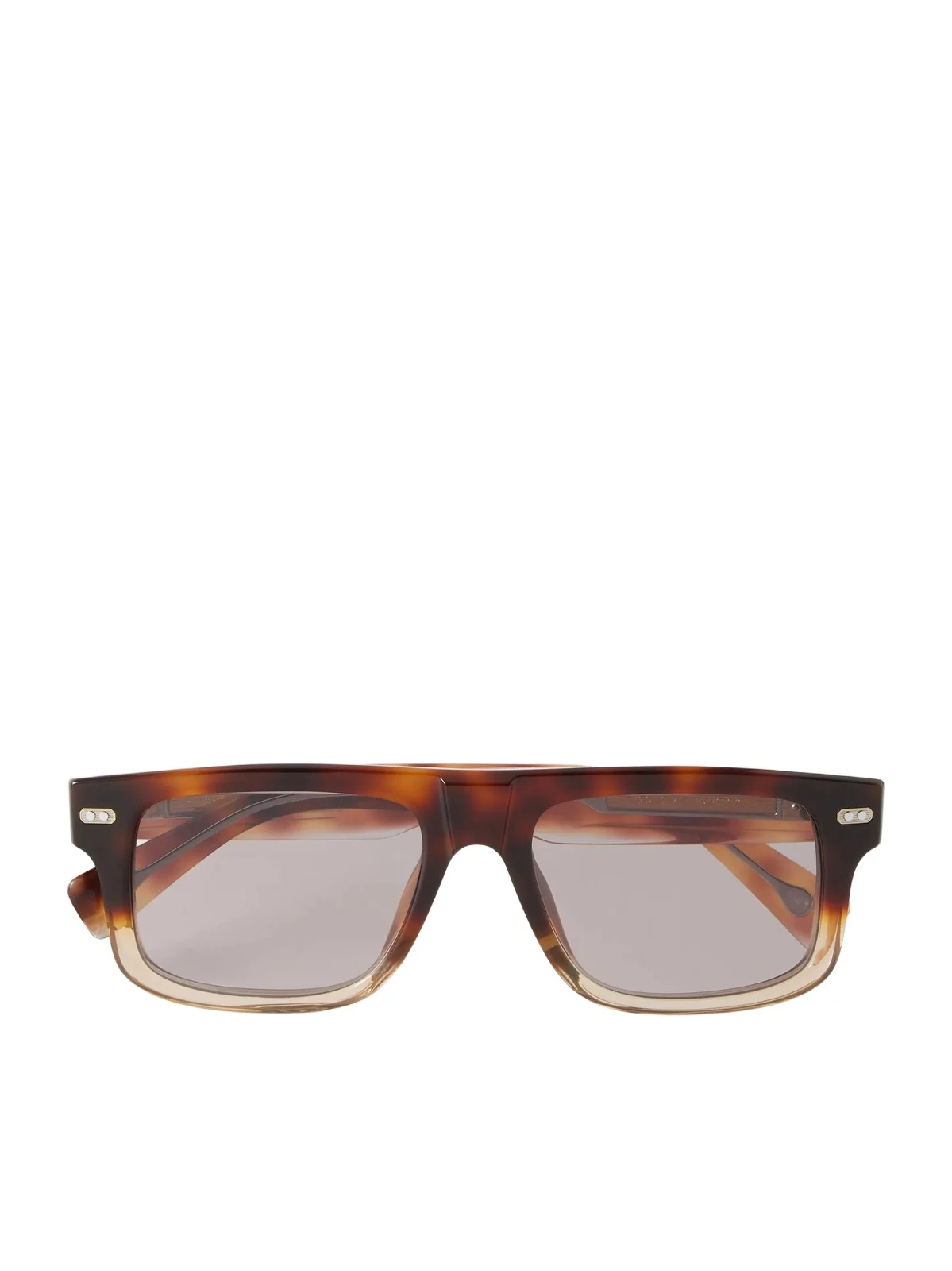 Brunello Cucinelli Aviator-style Tortoiseshell Acetate Sunglasses