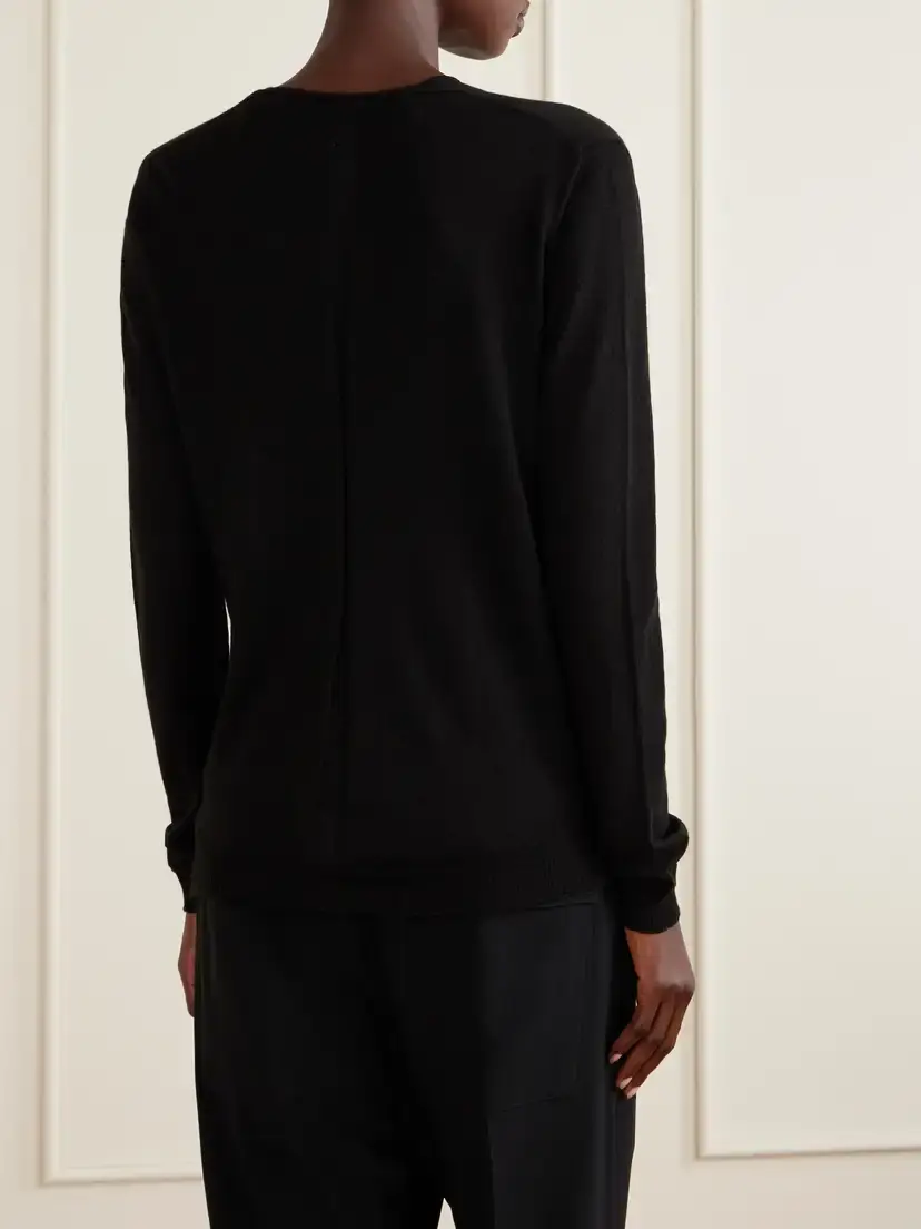 Rick Owens Wool Sweater | Thumbnail 3 Rick Owens Wool Sweater | Thumbnail 3
