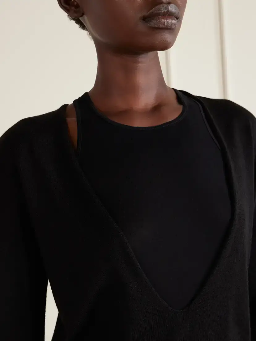 Rick Owens Wool Sweater | Thumbnail 4 Rick Owens Wool Sweater | Thumbnail 4