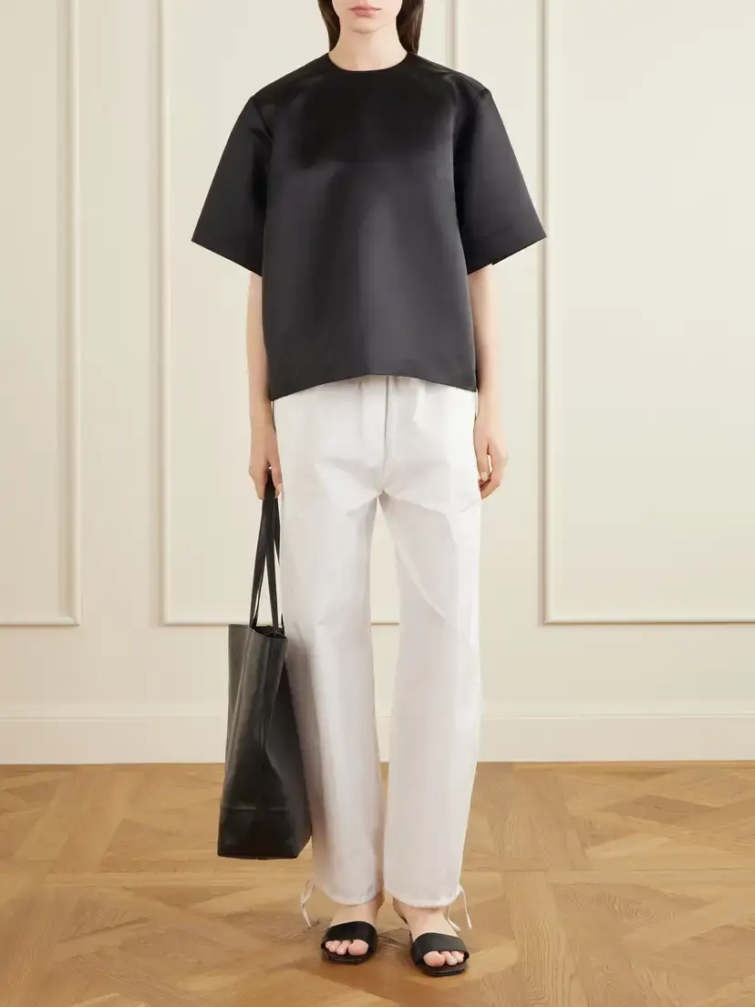 TOTEME Duchess-satin Blouse | Thumbnail 2 TOTEME Duchess-satin Blouse | Thumbnail 2