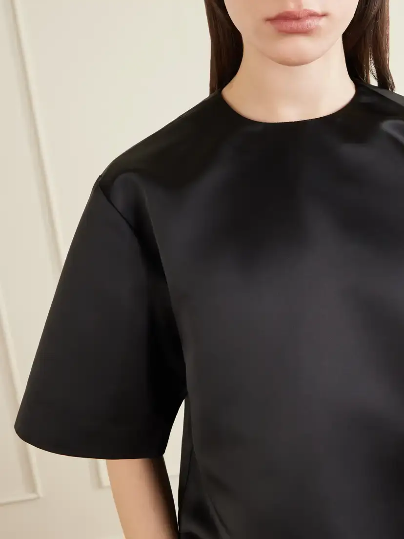 TOTEME Duchess-satin Blouse | Thumbnail 4 TOTEME Duchess-satin Blouse | Thumbnail 4